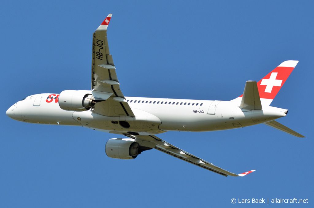 HB-JCI (55023) 2018 Bombardier CSeries CS300