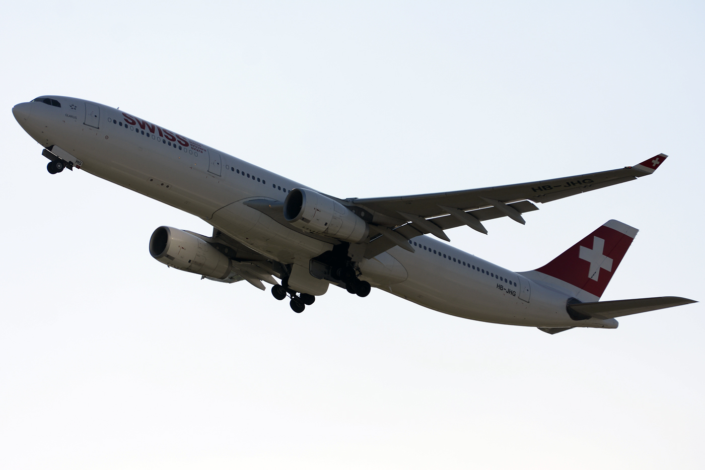 HB-JHG · Airbus A330-343 · (ZRH / LSZH)