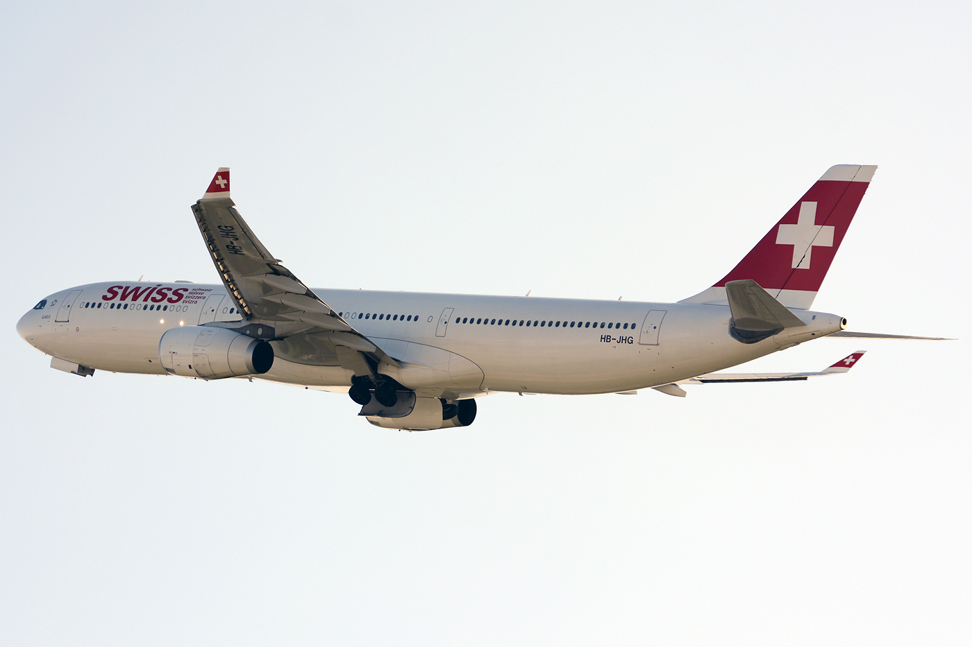 HB-JHG · Airbus A330-343 · (ZRH / LSZH)