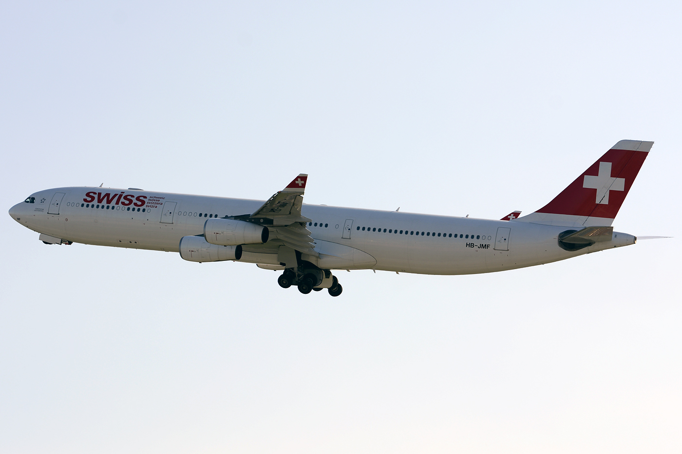HB-JMF · Airbus A340-313 · (ZRH / LSZH)