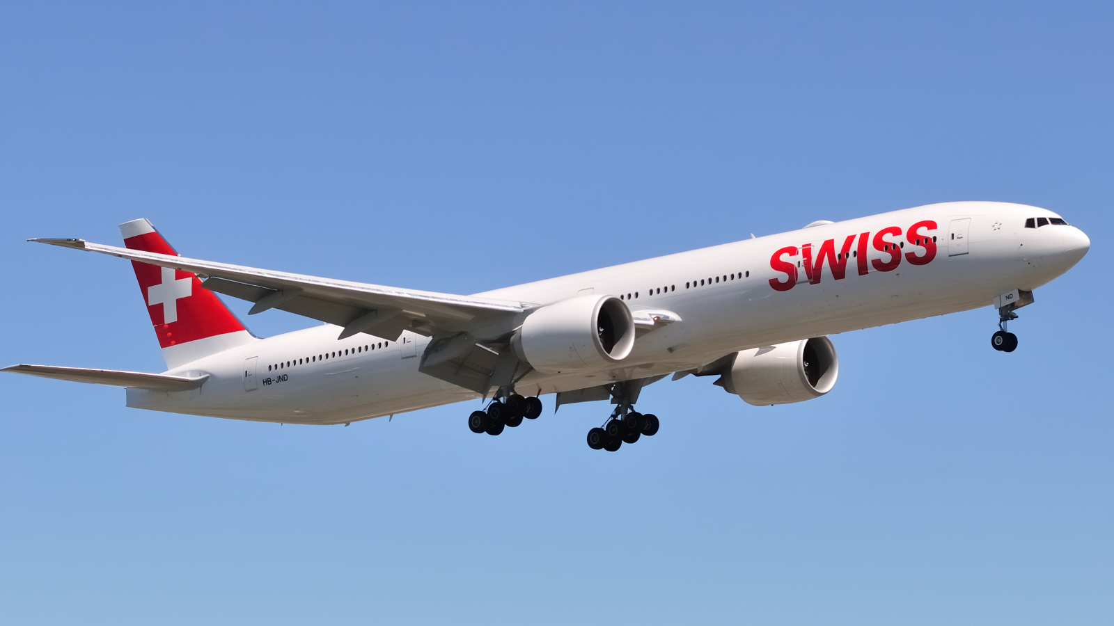 HB-JND, (cn 44585), Boeing 777-3DE