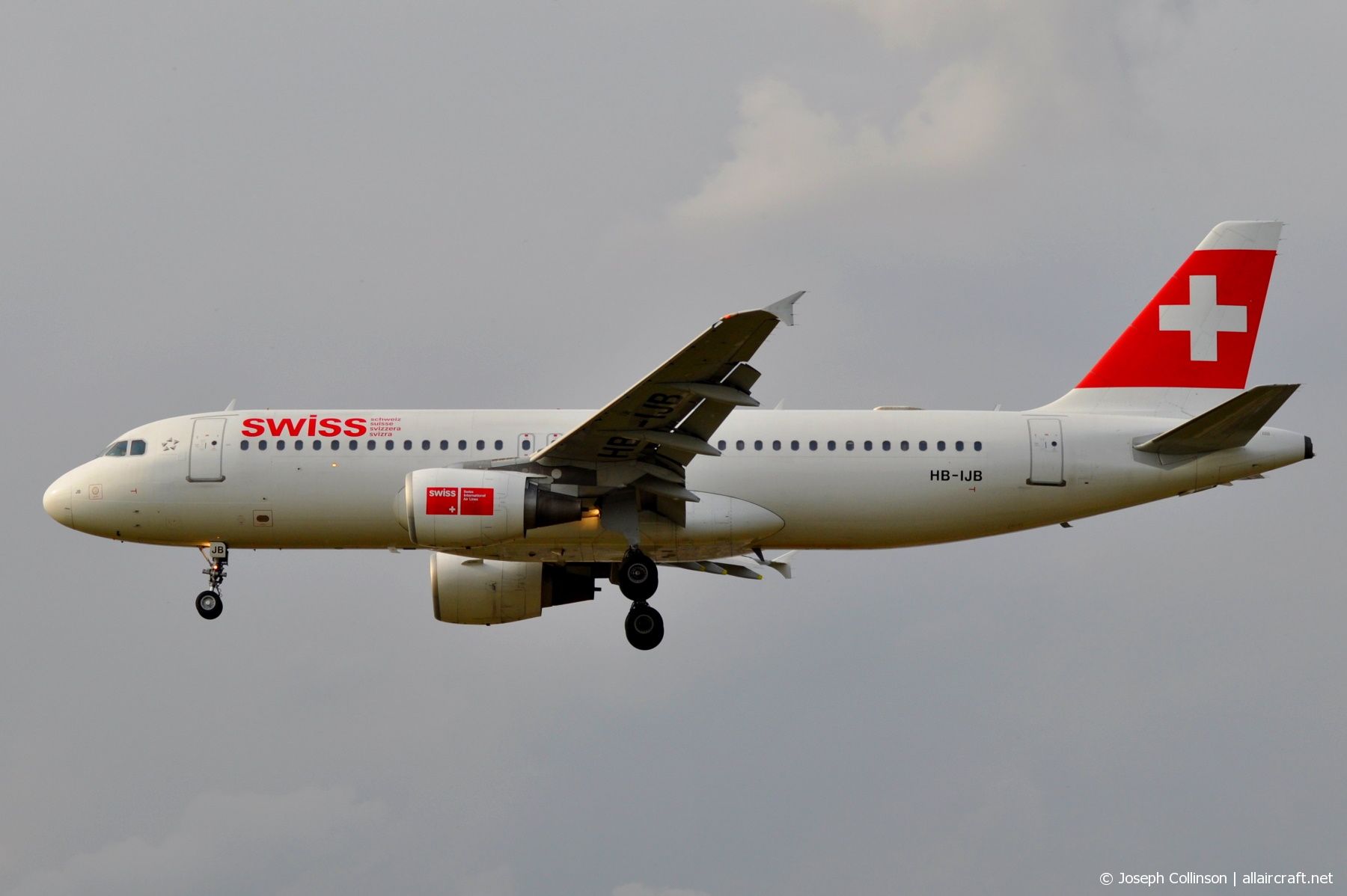 HB-IJB · Airbus A320-214 · (LHR / EGLL)