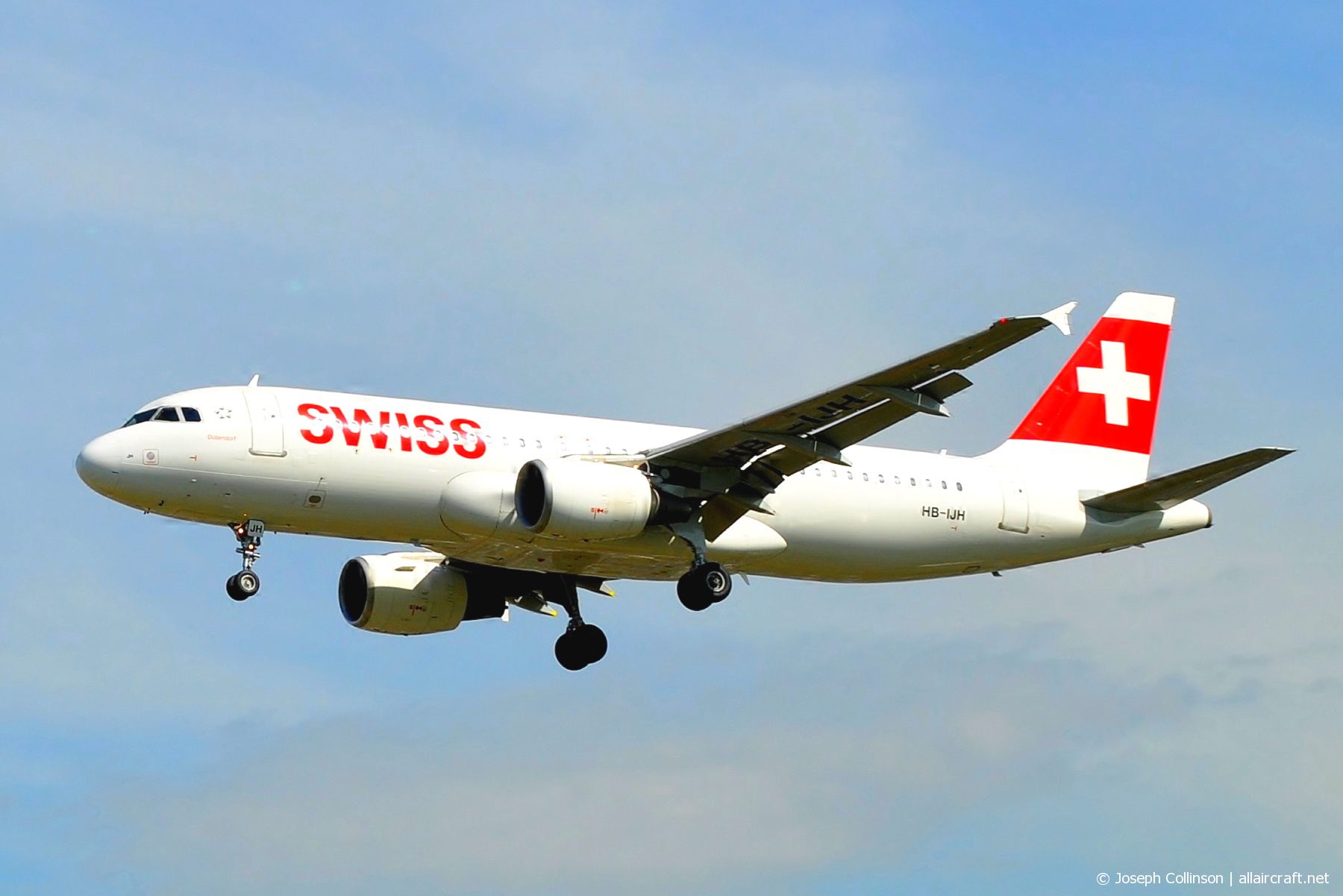 HB-IJH · Airbus A320-214 · (LHR / EGLL)