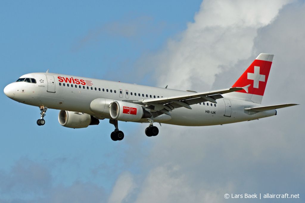 HB-IJK · Airbus A320-214 · (CPH / EKCH)