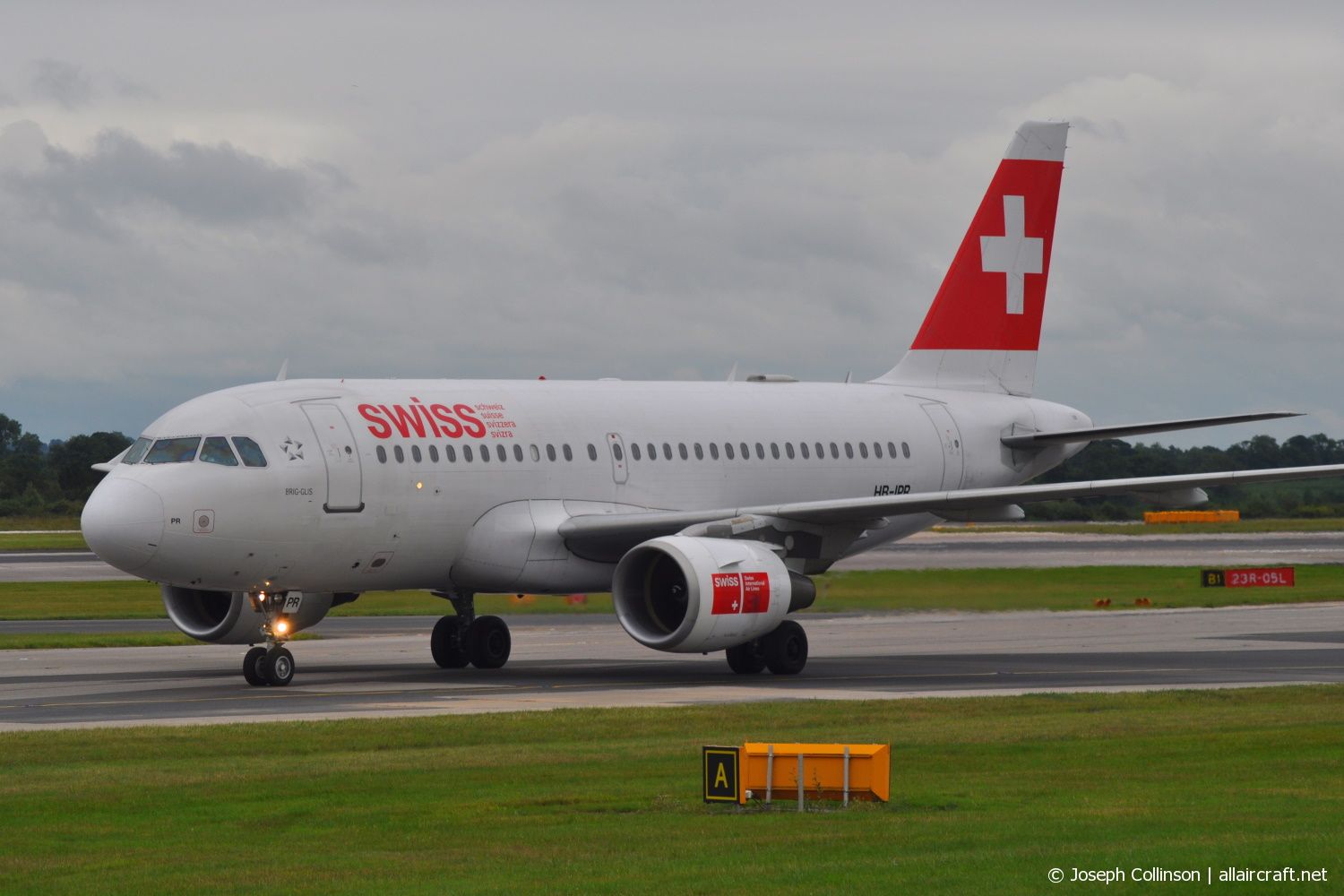 HB-IPR · Airbus A319-112 · (MAN / EGCC)