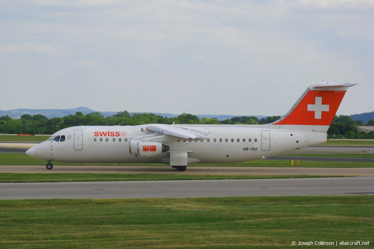 HB-IXU (E3276) 1995 British Aerospace Avro RJ100