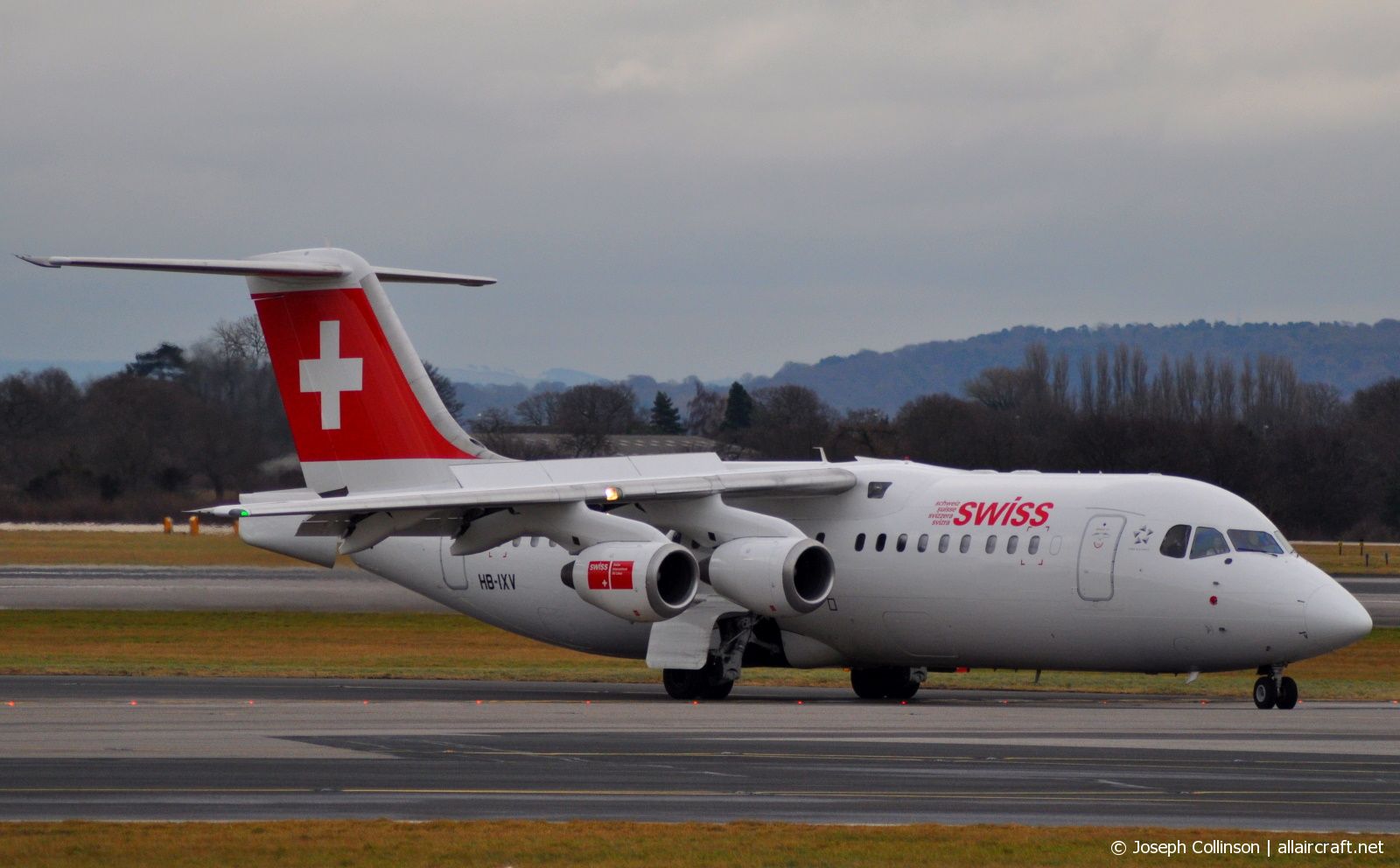 HB-IXV (E3274) 1995 British Aerospace Avro RJ100