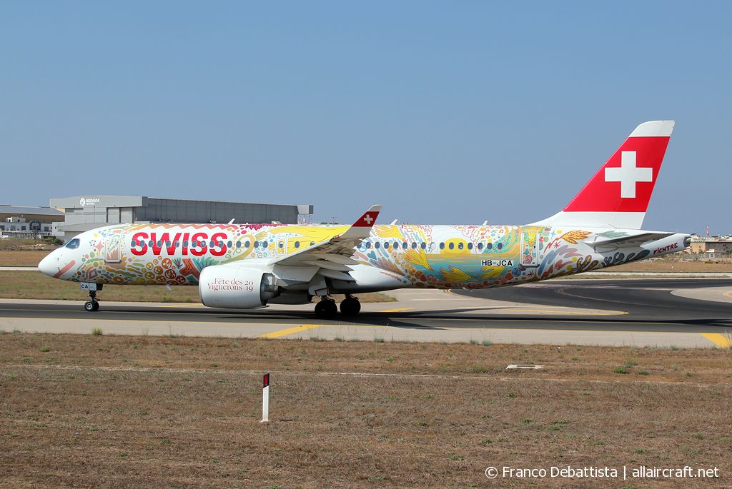 HB-JCA (55010) Bombardier CSeries CS300