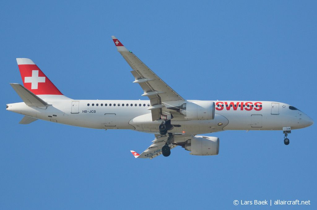 HB-JCB · Bombardier CSeries CS300 · (CPH / EKCH)