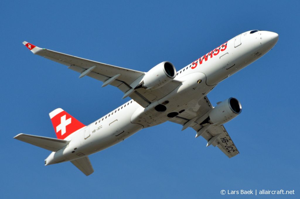 HB-JCC (55012) 2017 Bombardier CSeries CS300