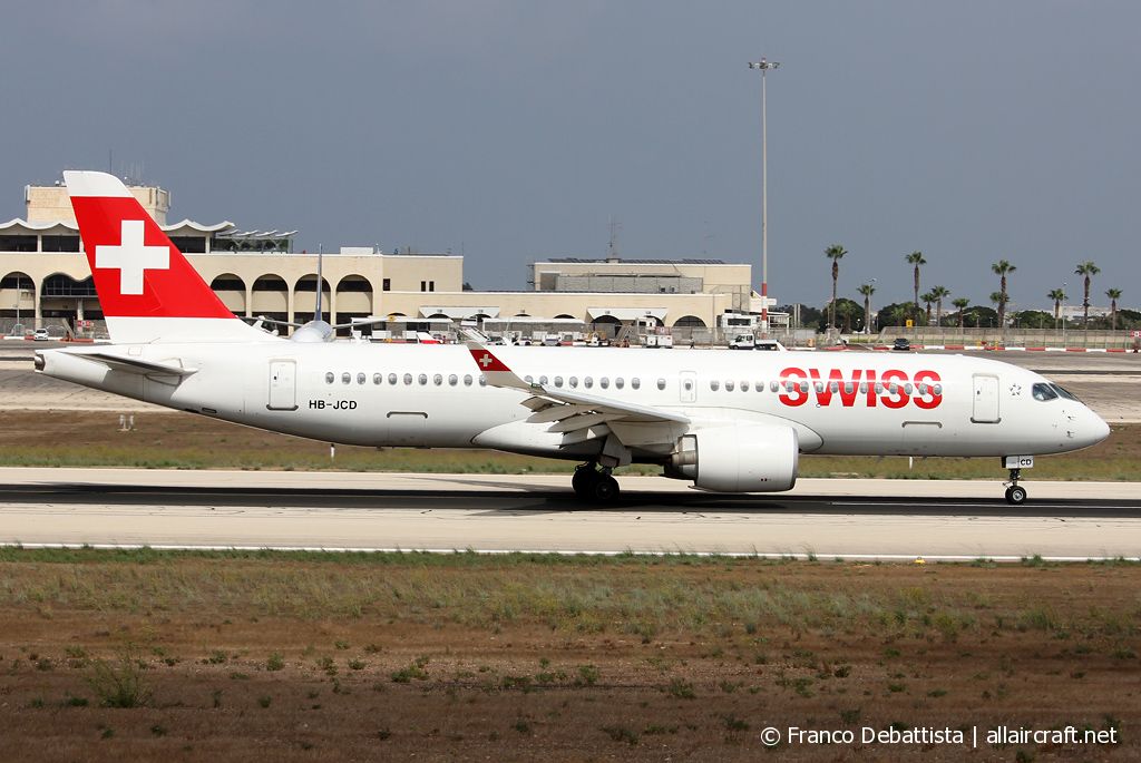 HB-JCD (55013) 2017 Bombardier CSeries CS300