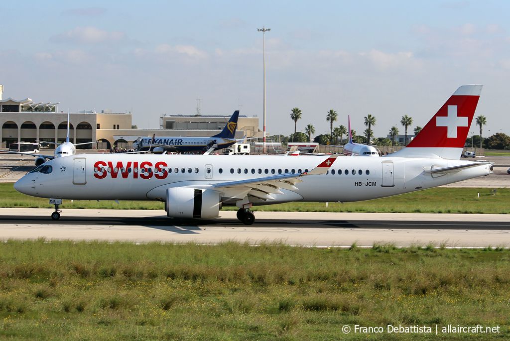 HB-JCM (55030) 2018 Bombardier CSeries CS300