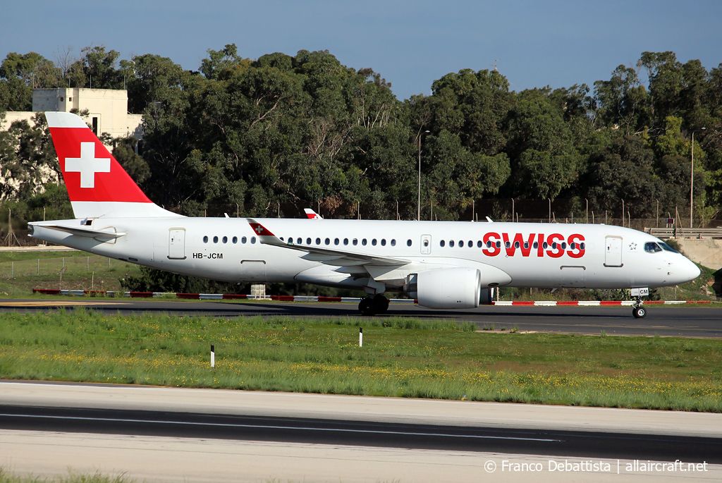 HB-JCM (55030) 2018 Bombardier CSeries CS300