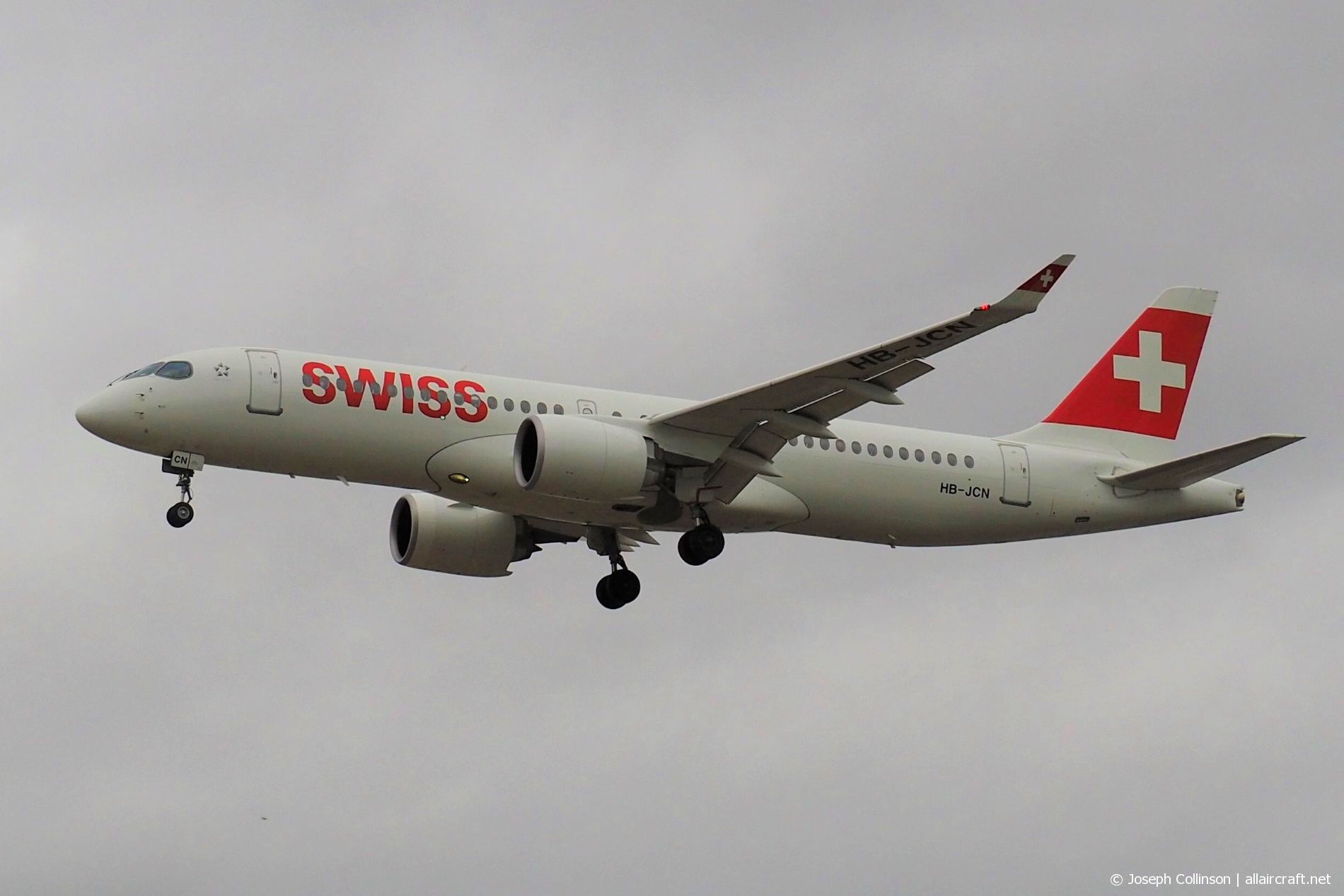 HB-JCN (55032) 2018 Bombardier CSeries CS300