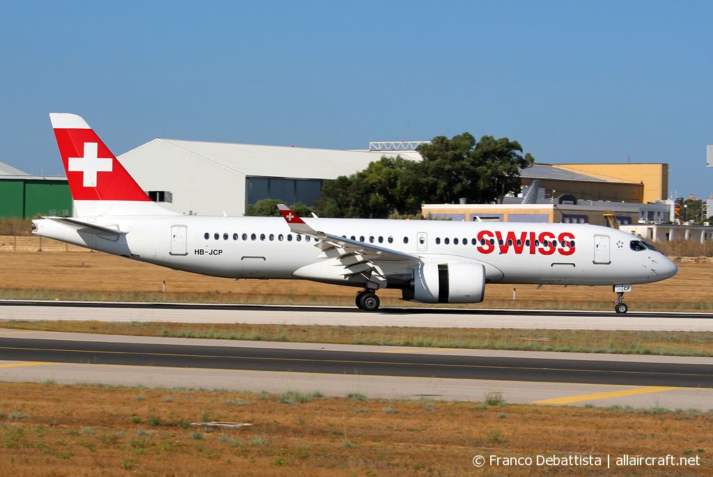HB-JCP (55036) 2018 Airbus A220-300