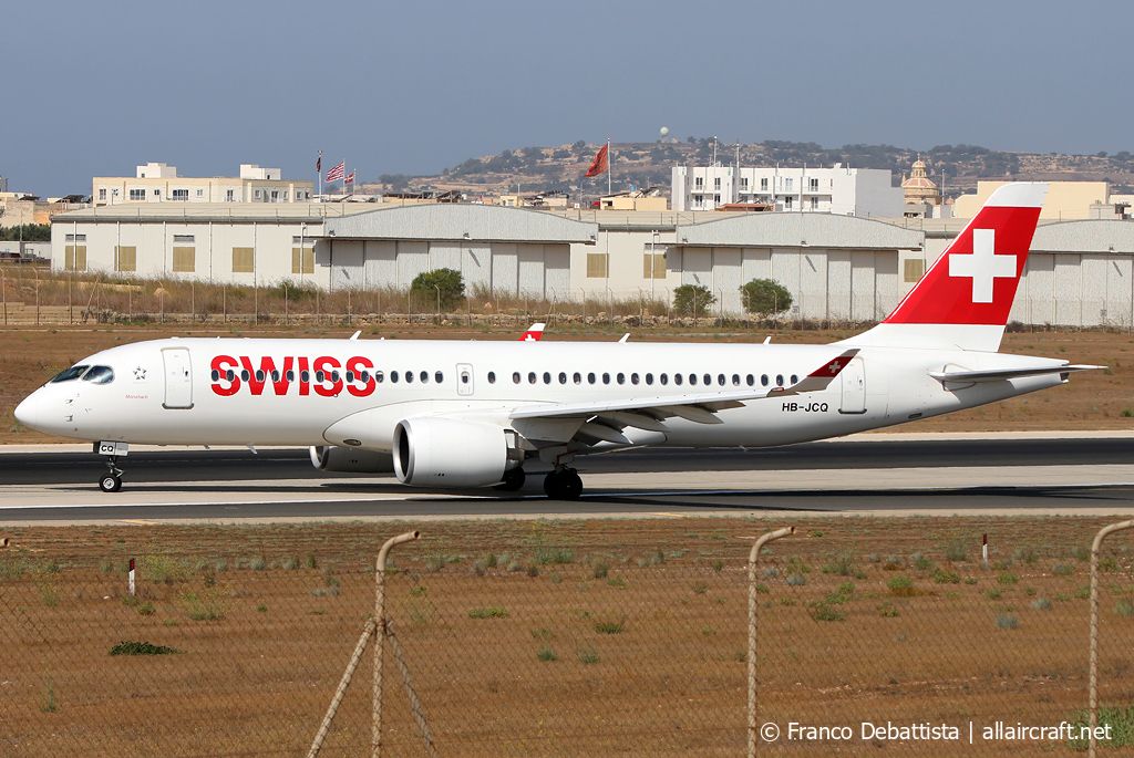 HB-JCQ (55040) 2018 Airbus A220-300