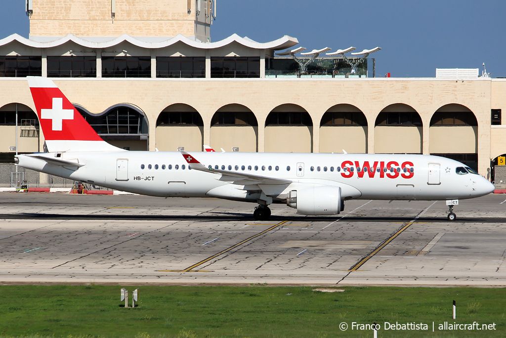HB-JCT (55046) 2018 Airbus A220-300