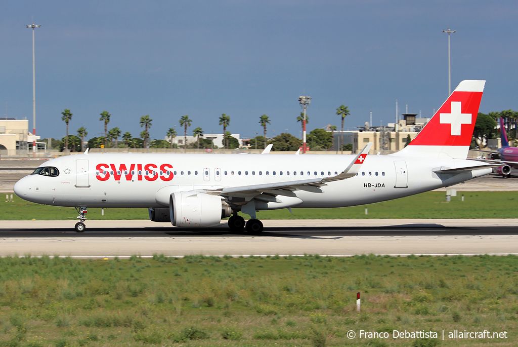 HB-JDA · Airbus A320-271N · (MLA / LMML)