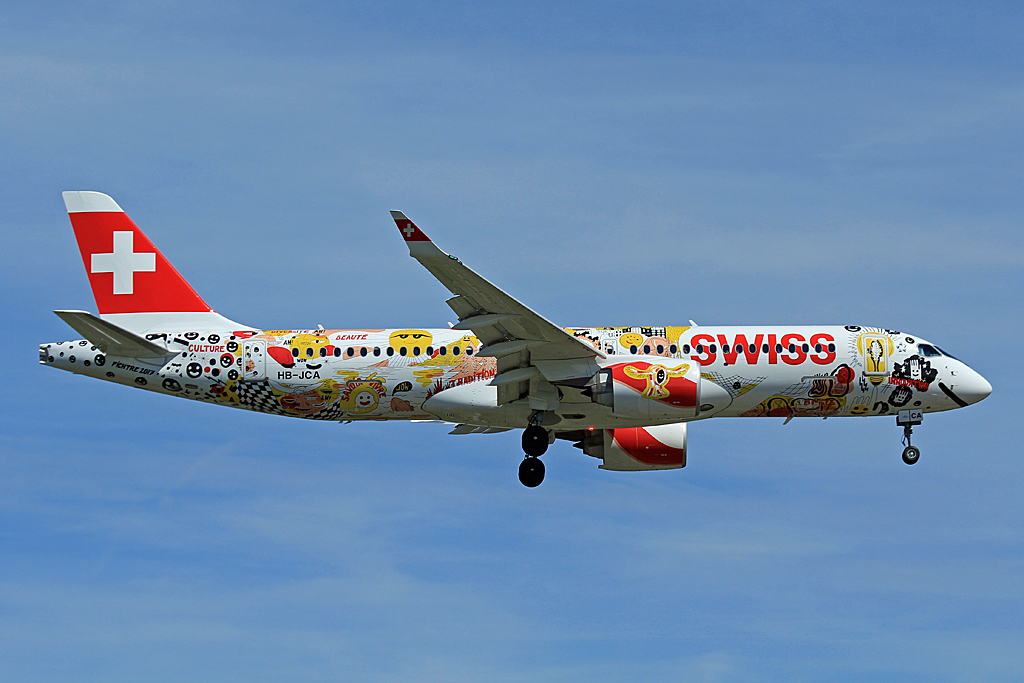 HB-JCA · Bombardier CSeries CS300 · (LHR / EGLL)