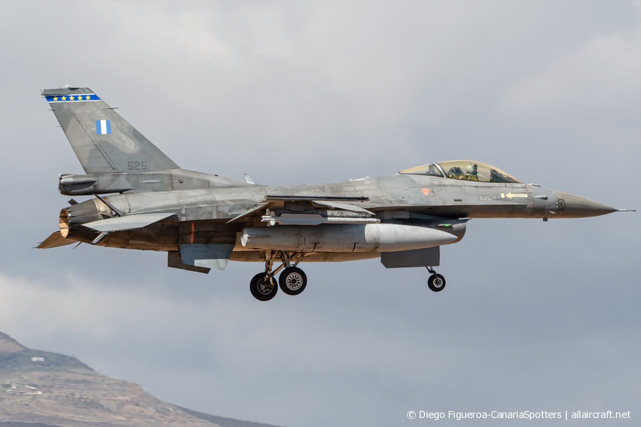 525 · General Dynamics F-16C Fighting Falcon · (LPA / GCLP)