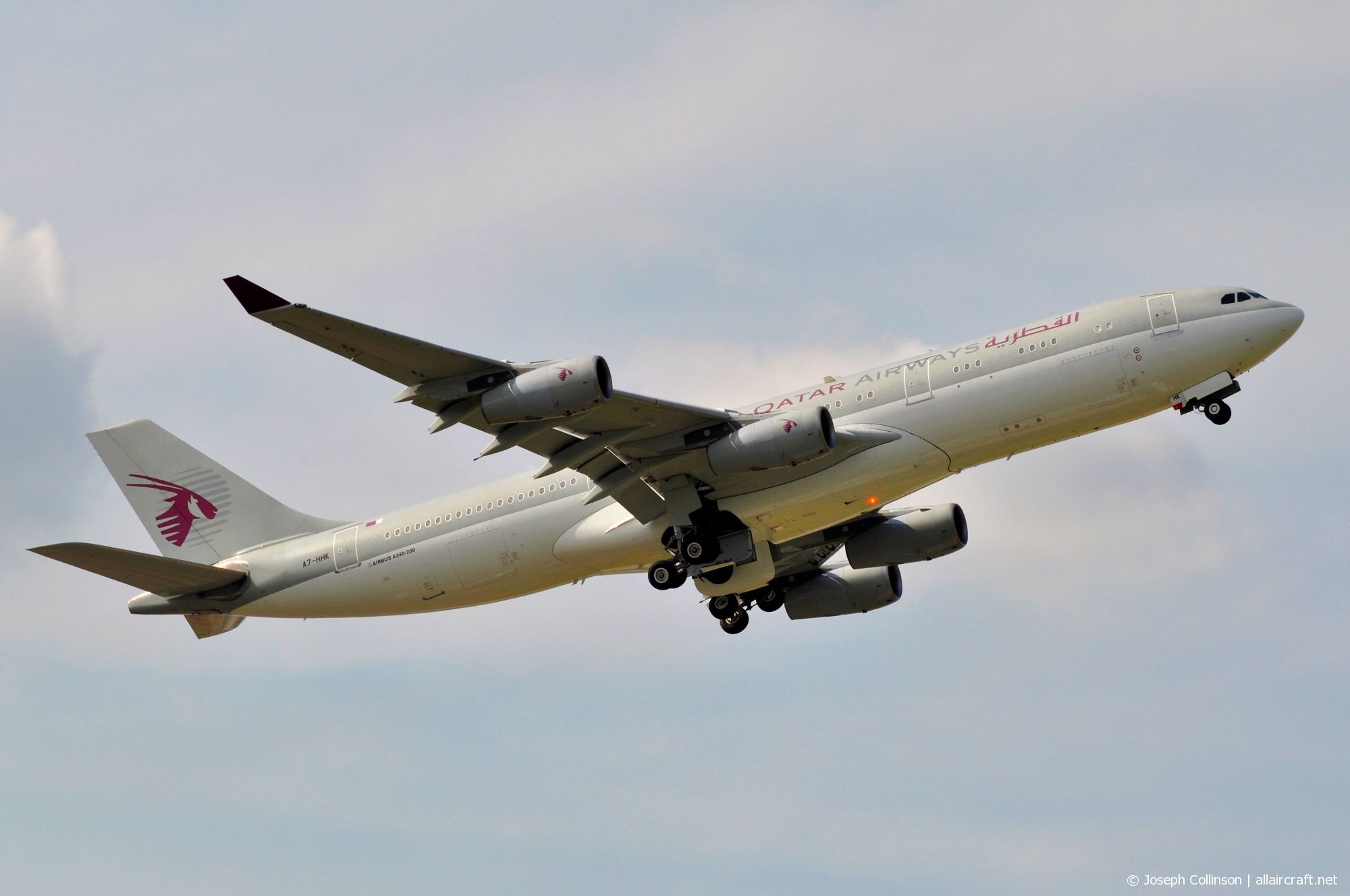A7-HHK (026) 1993 Airbus A340-211