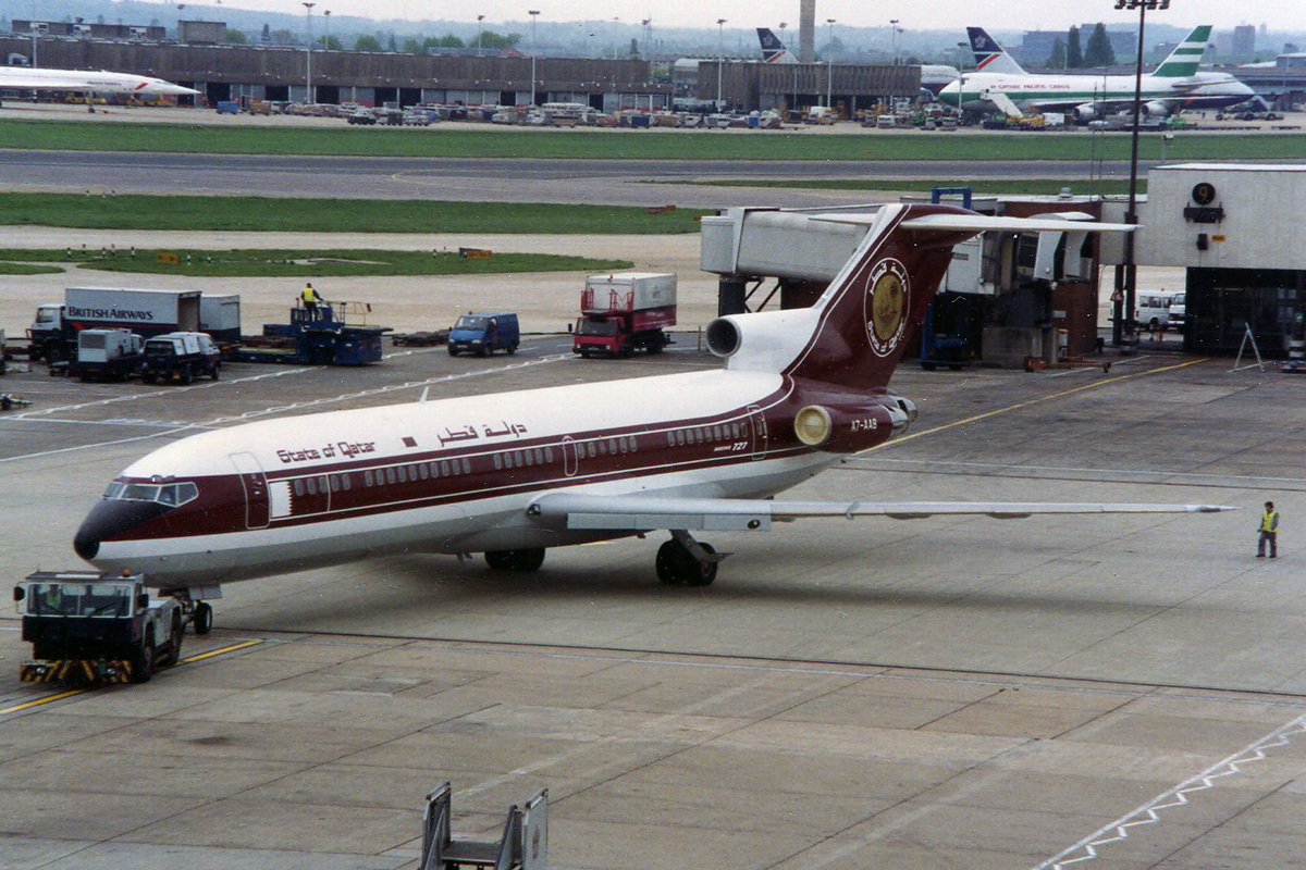 A7-AAB (21595) 1978 Boeing 727-2P1 Adv