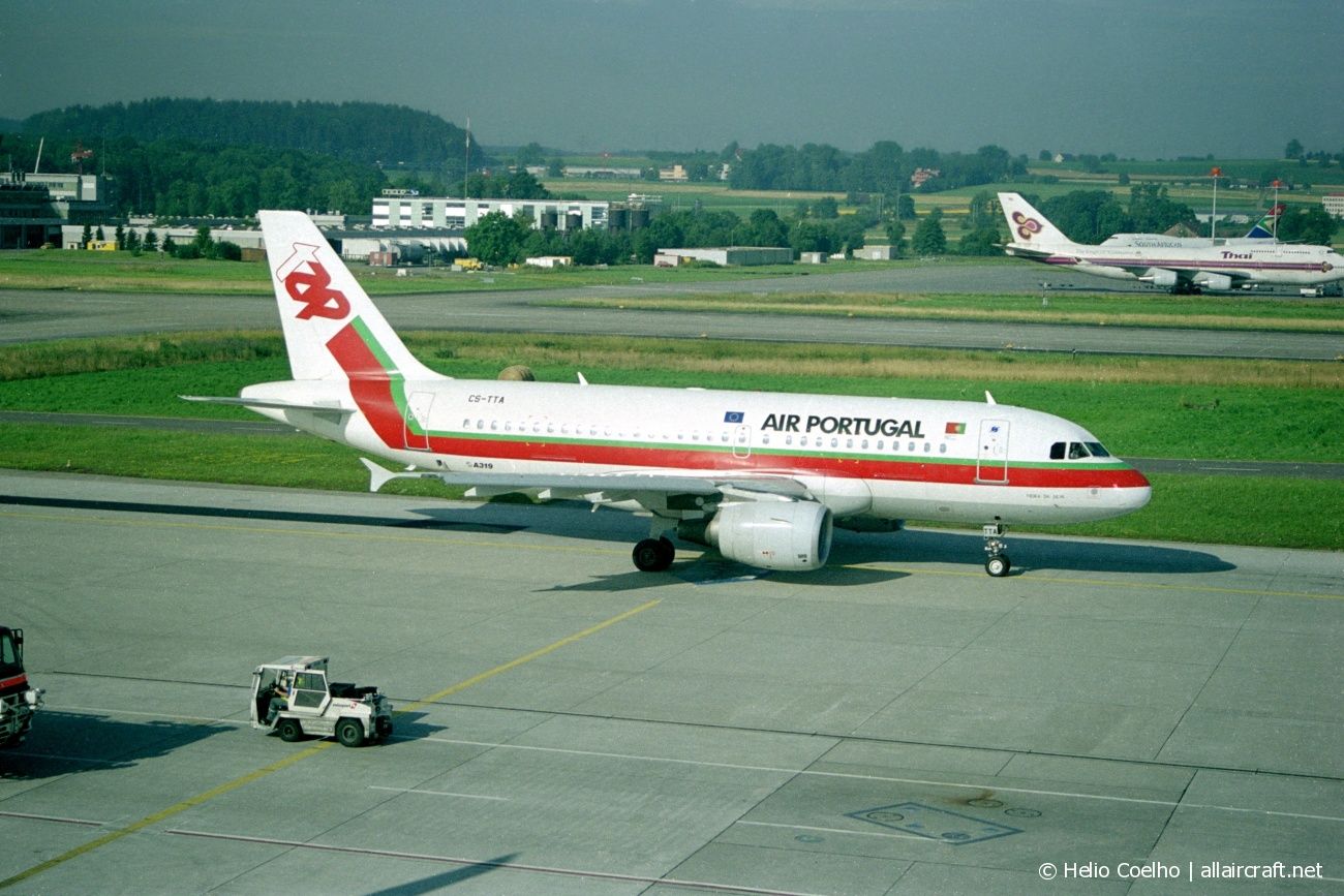 CS-TTA · Airbus A319-111 · (ZRH / LSZH)