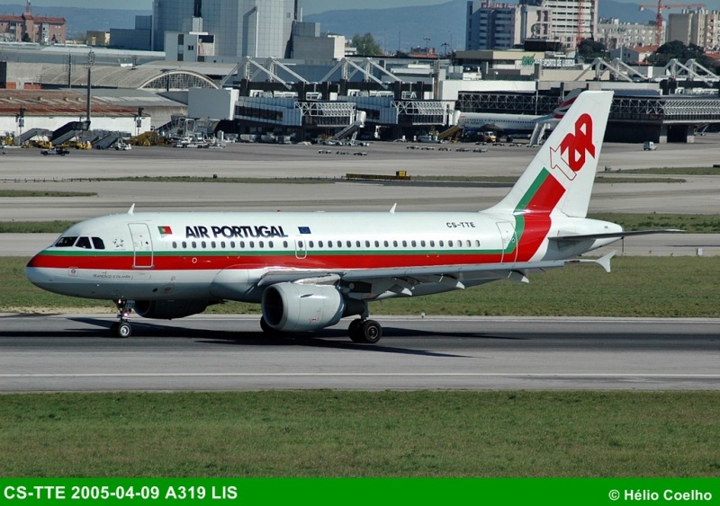 CS-TTE · Airbus A319-111 · (LIS / LPPT)
