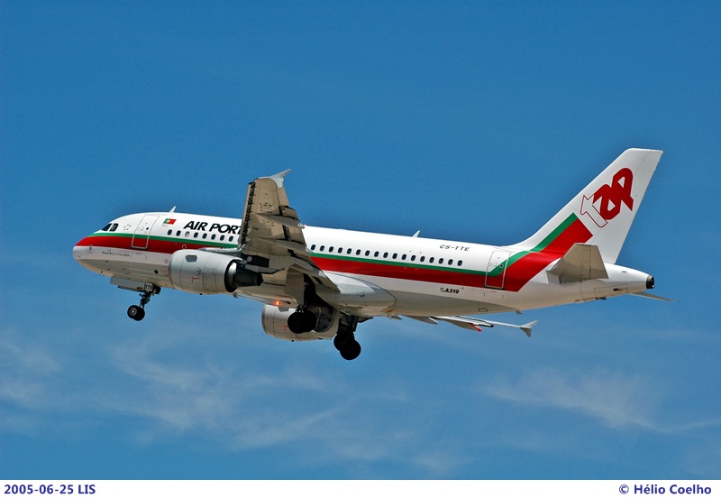 CS-TTE · Airbus A319-111 · (LIS / LPPT)