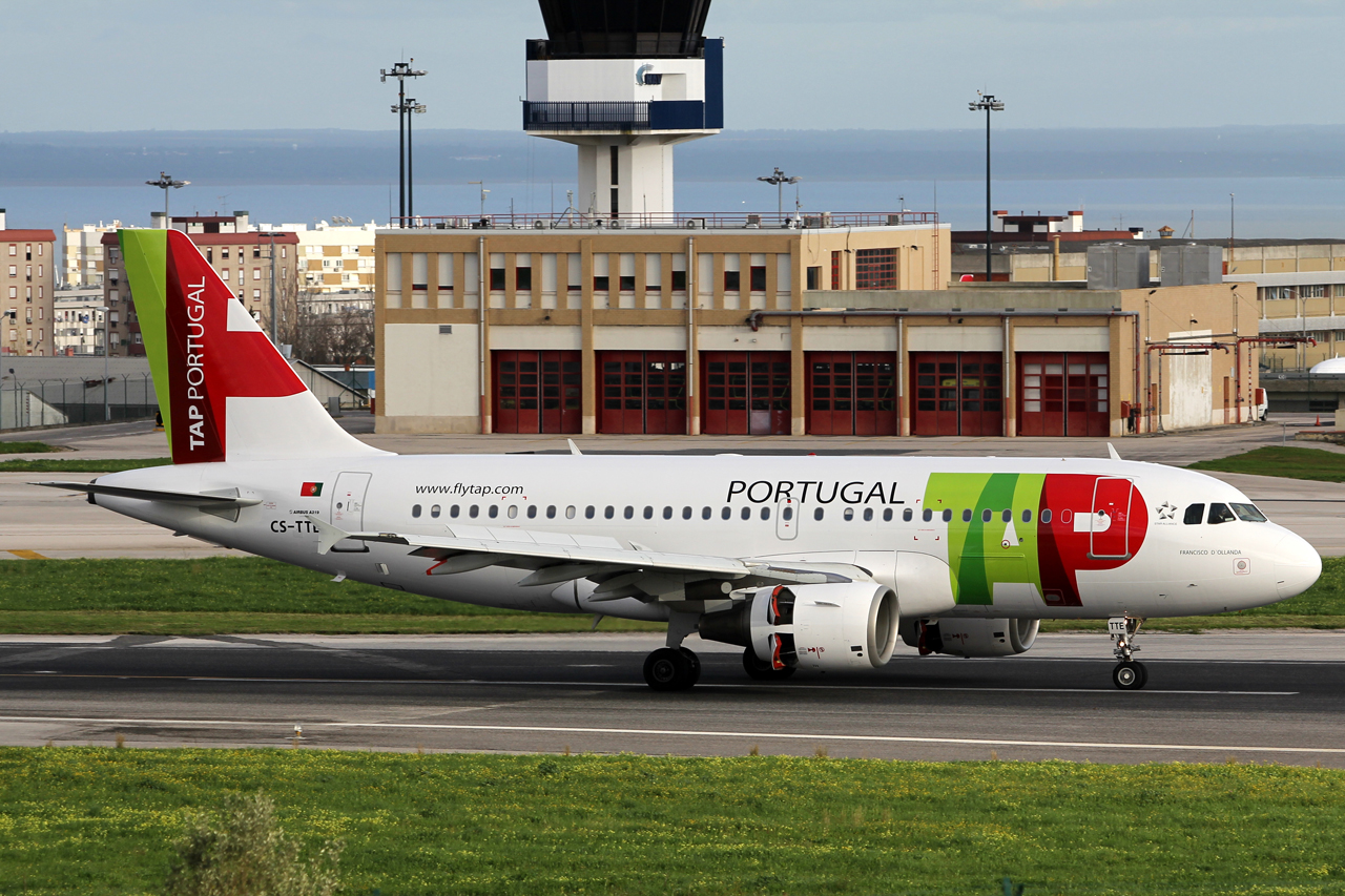 CS-TTE · Airbus A319-111 · (LIS / LPPT)