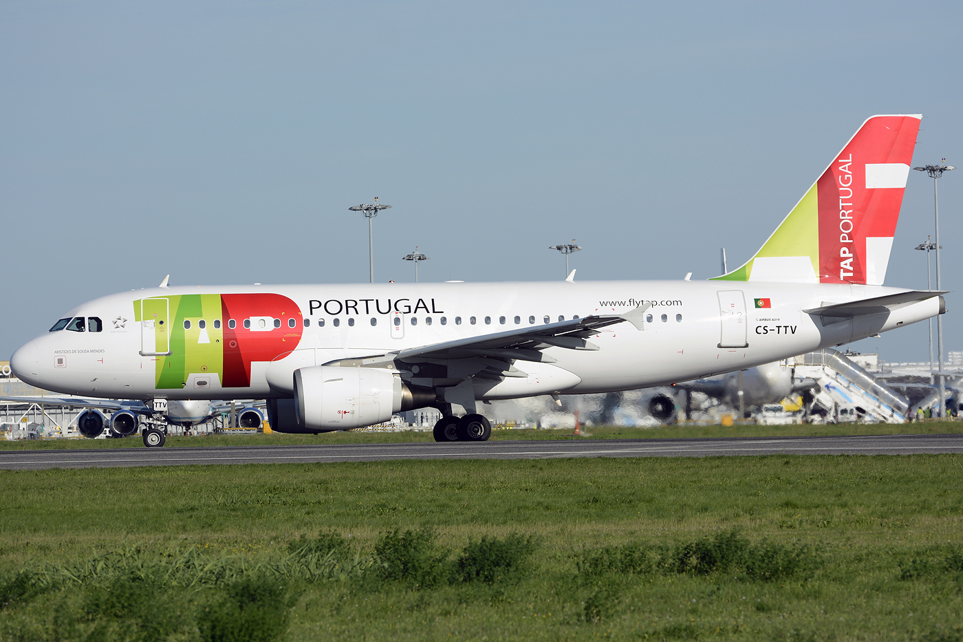 CS-TTV · Airbus A319-112 · (LIS / LPPT)