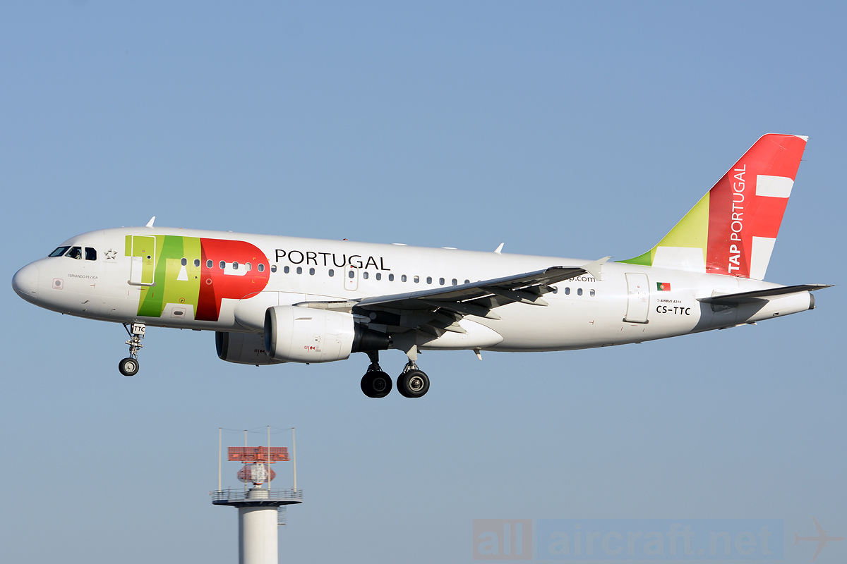 CS-TTC · Airbus A319-111 · (LIS / LPPT)