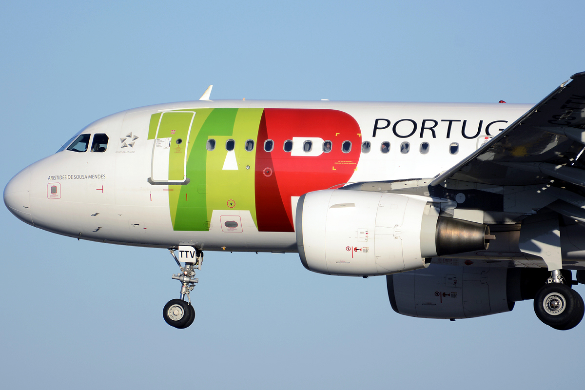 CS-TTV · Airbus A319-112 · (LIS / LPPT)