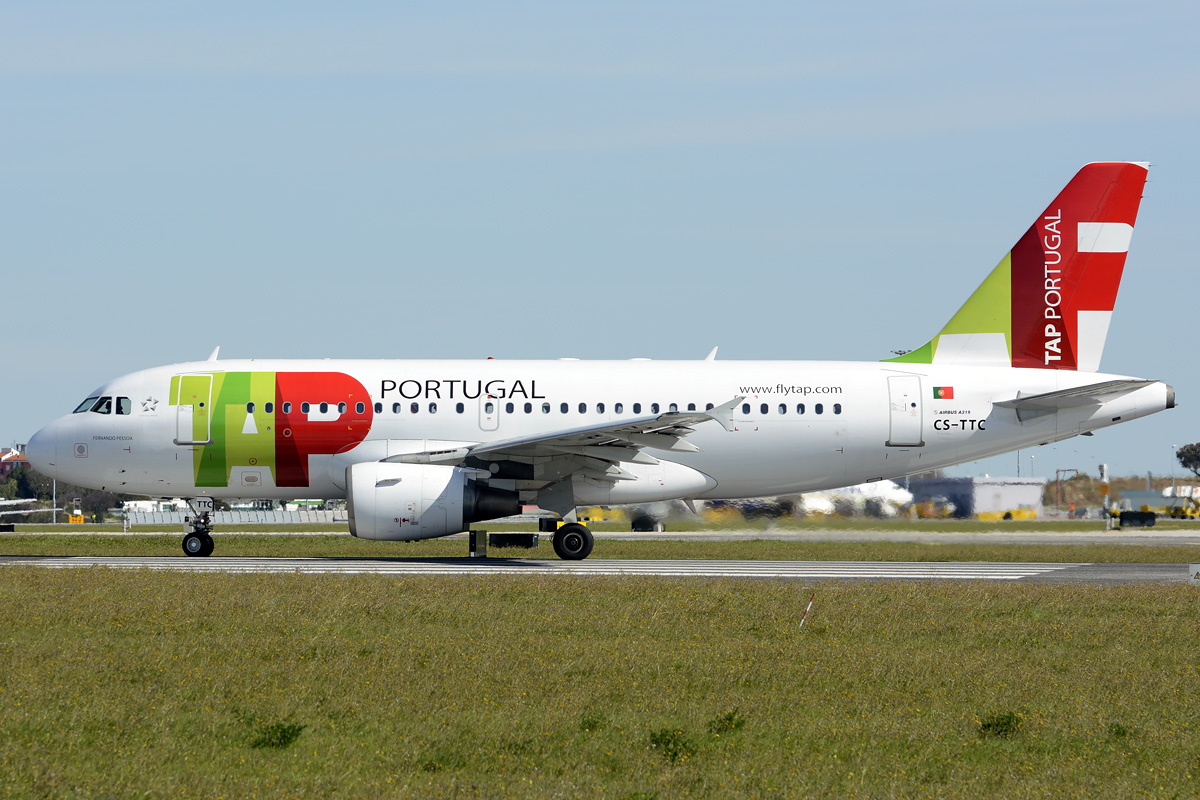 CS-TTC · Airbus A319-111 · (LIS / LPPT)