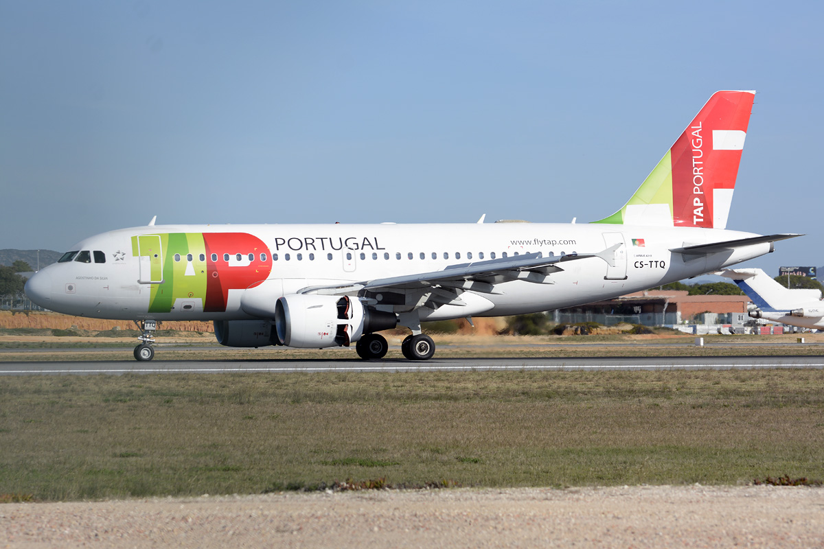 CS-TTQ · Airbus A319-112 · (FAO / LPFR)