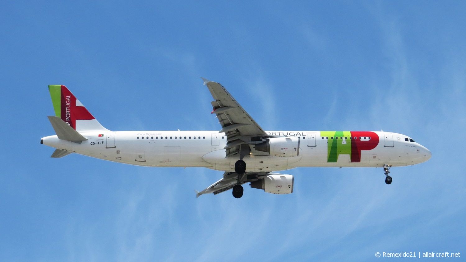 CS-TJF · Airbus A321-211 · (LIS / LPPT)