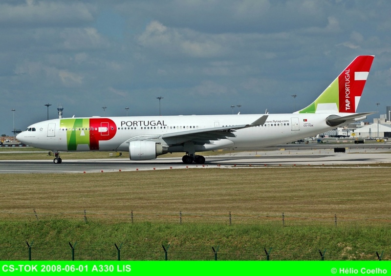 CS-TOK · Airbus A330-223 · (LIS / LPPT)