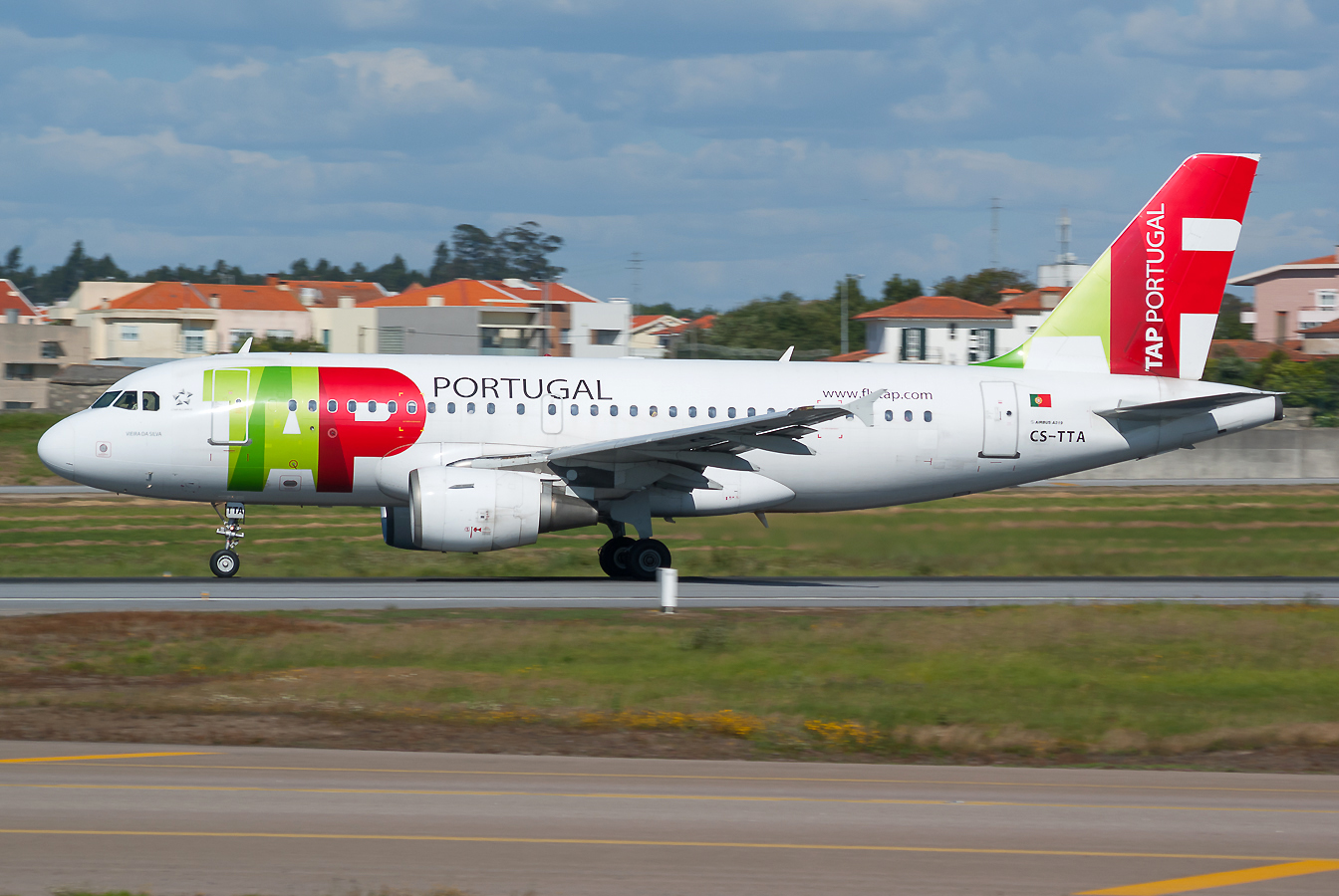 CS-TTA · Airbus A319-111 · (OPO / LPPR)