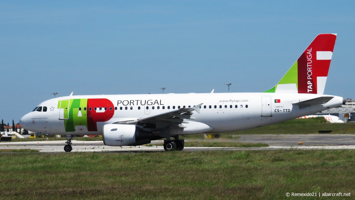 CS-TTD · Airbus A319-111 · (LIS / LPPT)