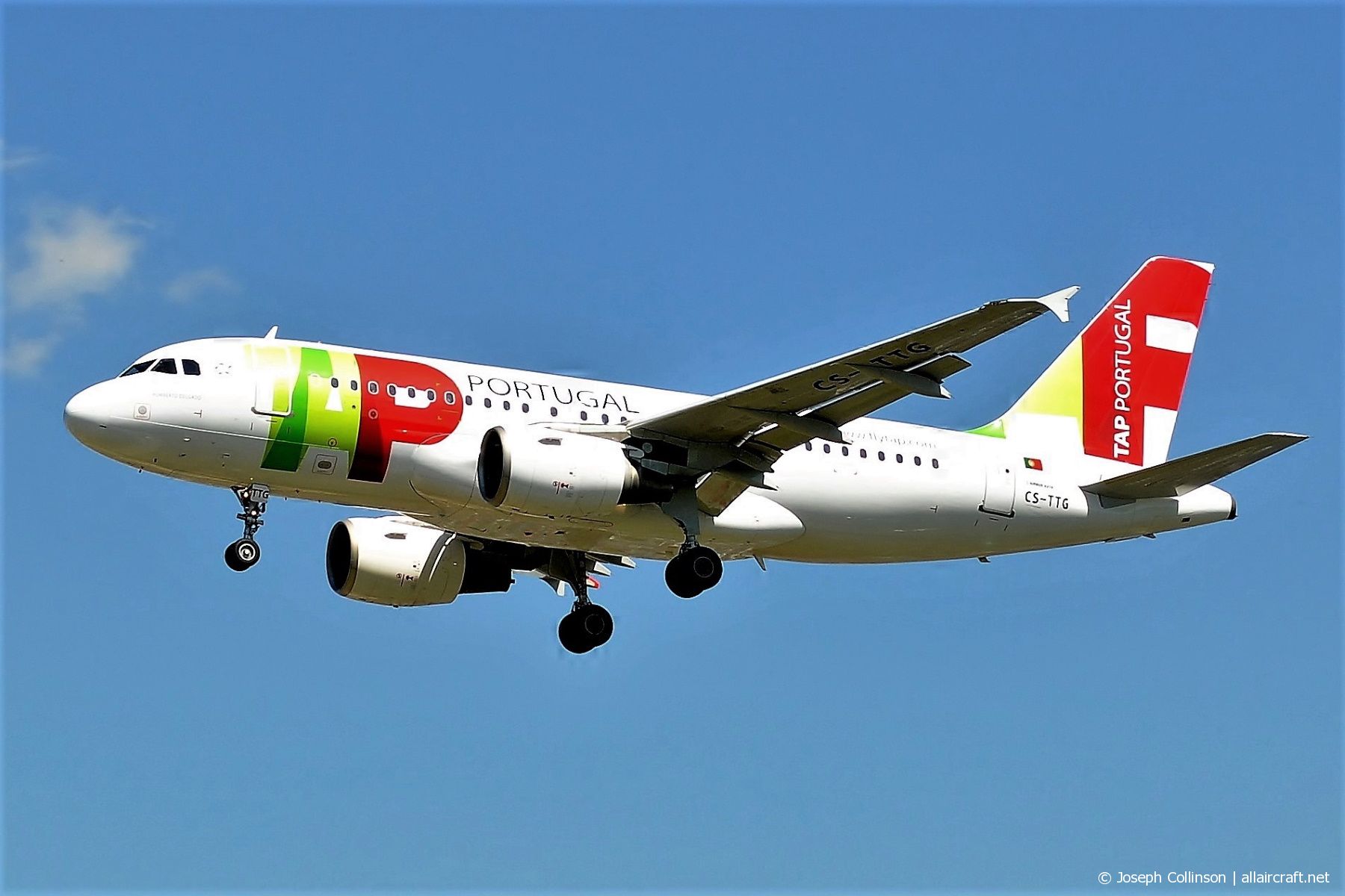 CS-TTG · Airbus A319-111 · (LHR / EGLL)