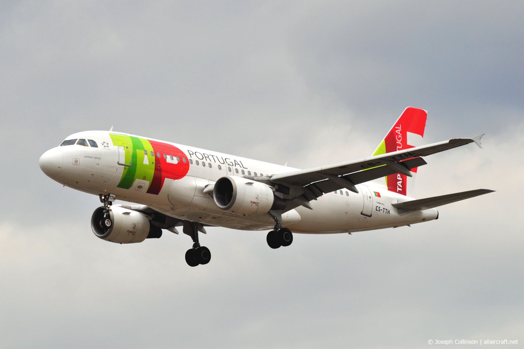 CS-TTH · Airbus A319-111 · (LHR / EGLL)