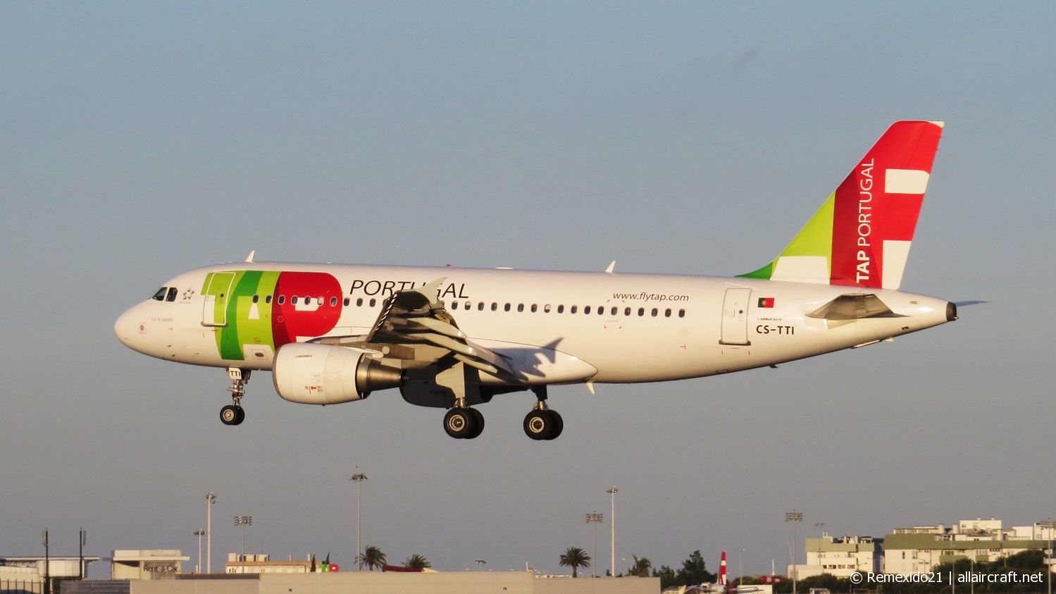 CS-TTI · Airbus A319-111 · (LIS / LPPT)