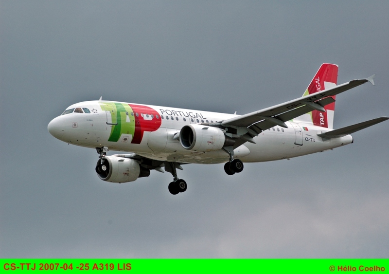 CS-TTJ · Airbus A319-111 · (LIS / LPPT)