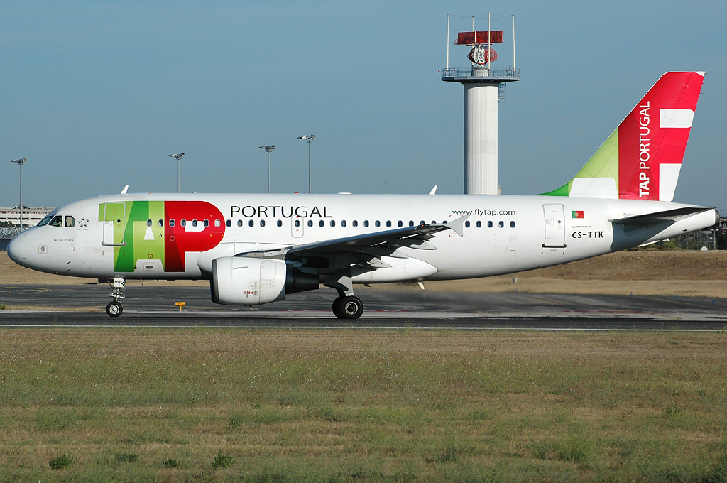 CS-TTK · Airbus A319-111 · (LIS / LPPT)