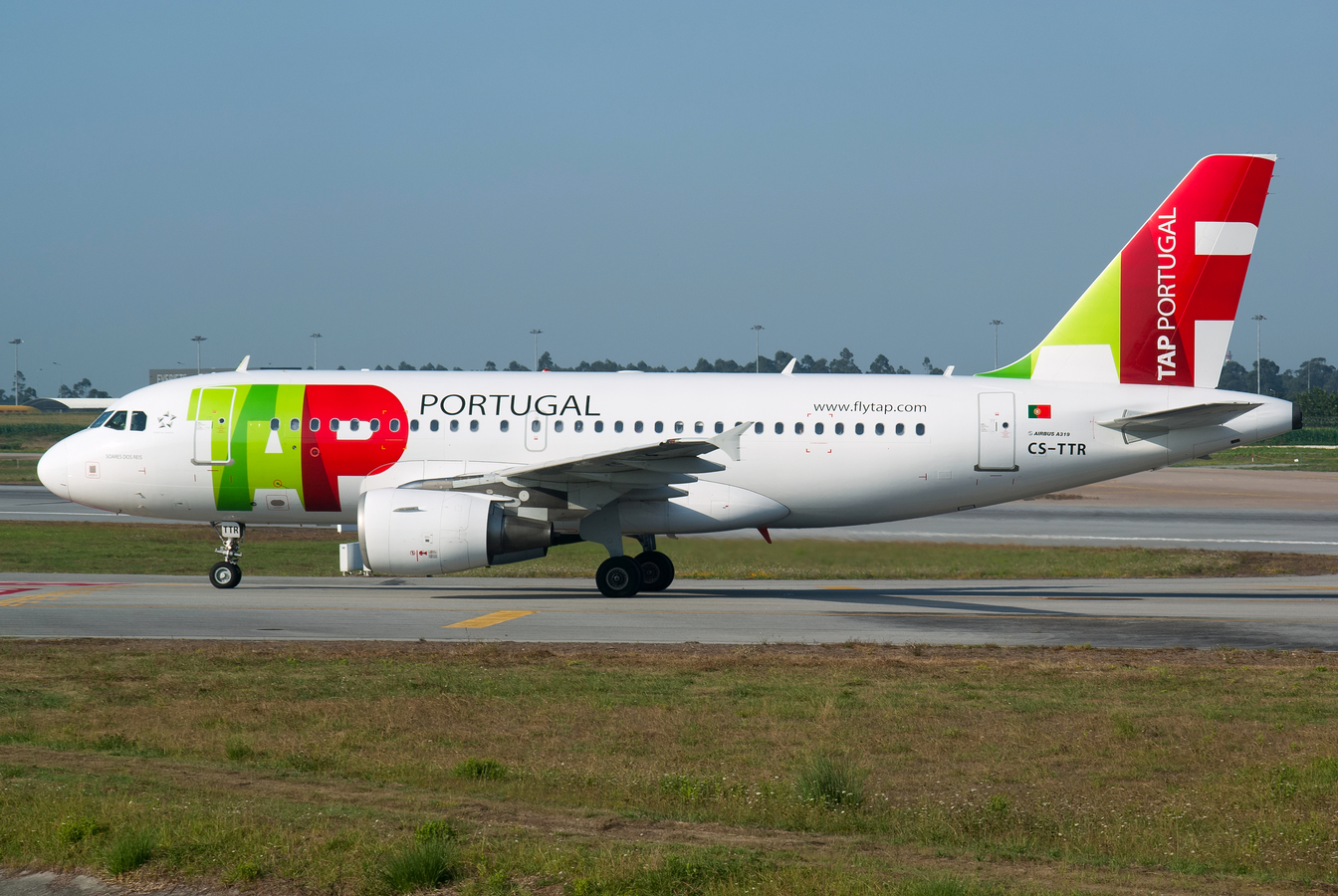 CS-TTR · Airbus A319-112 · (OPO / LPPR)