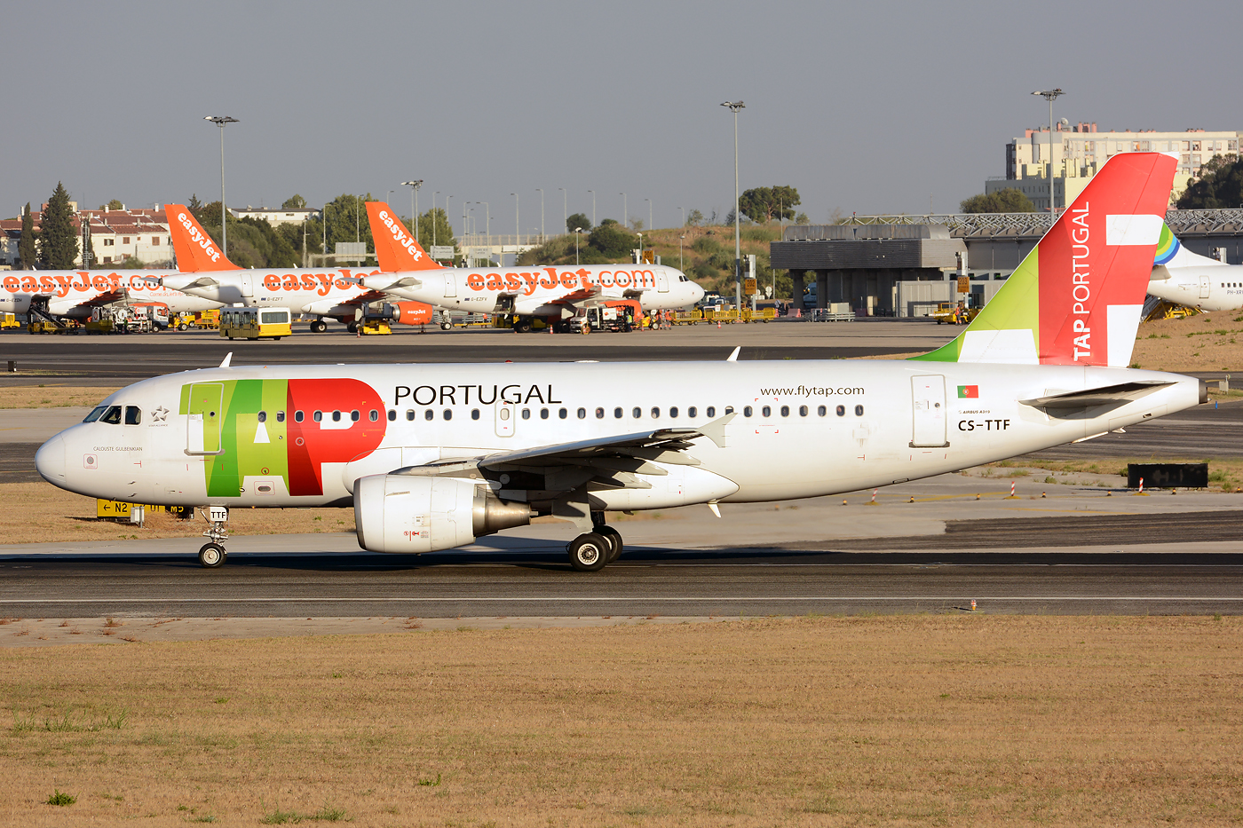 CS-TTF · Airbus A319-111 · (LIS / LPPT)
