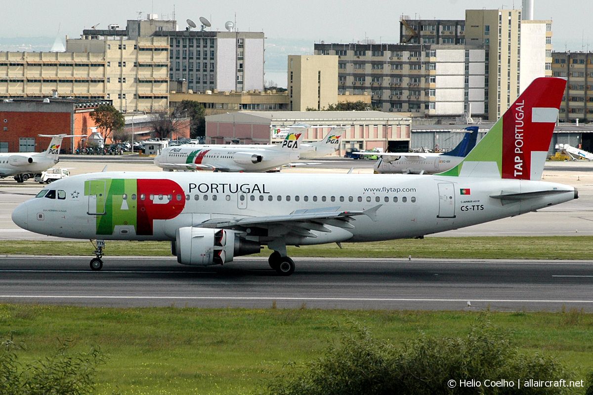 CS-TTS · Airbus A319-112 · (LIS / LPPT)