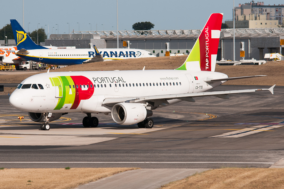 CS-TTE · Airbus A319-111 · (LIS / LPPT)