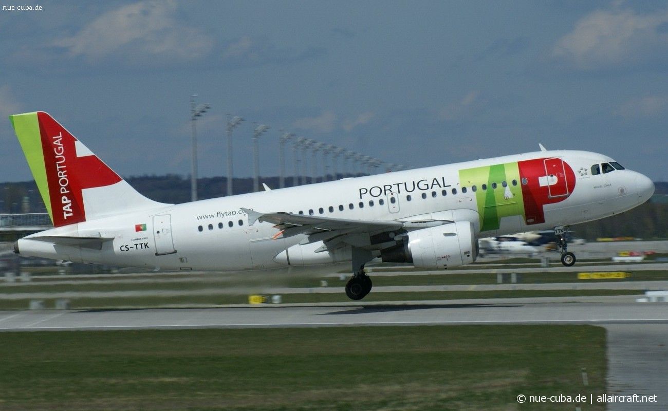 CS-TTK · Airbus A319-111 · (MUC / EDDM)