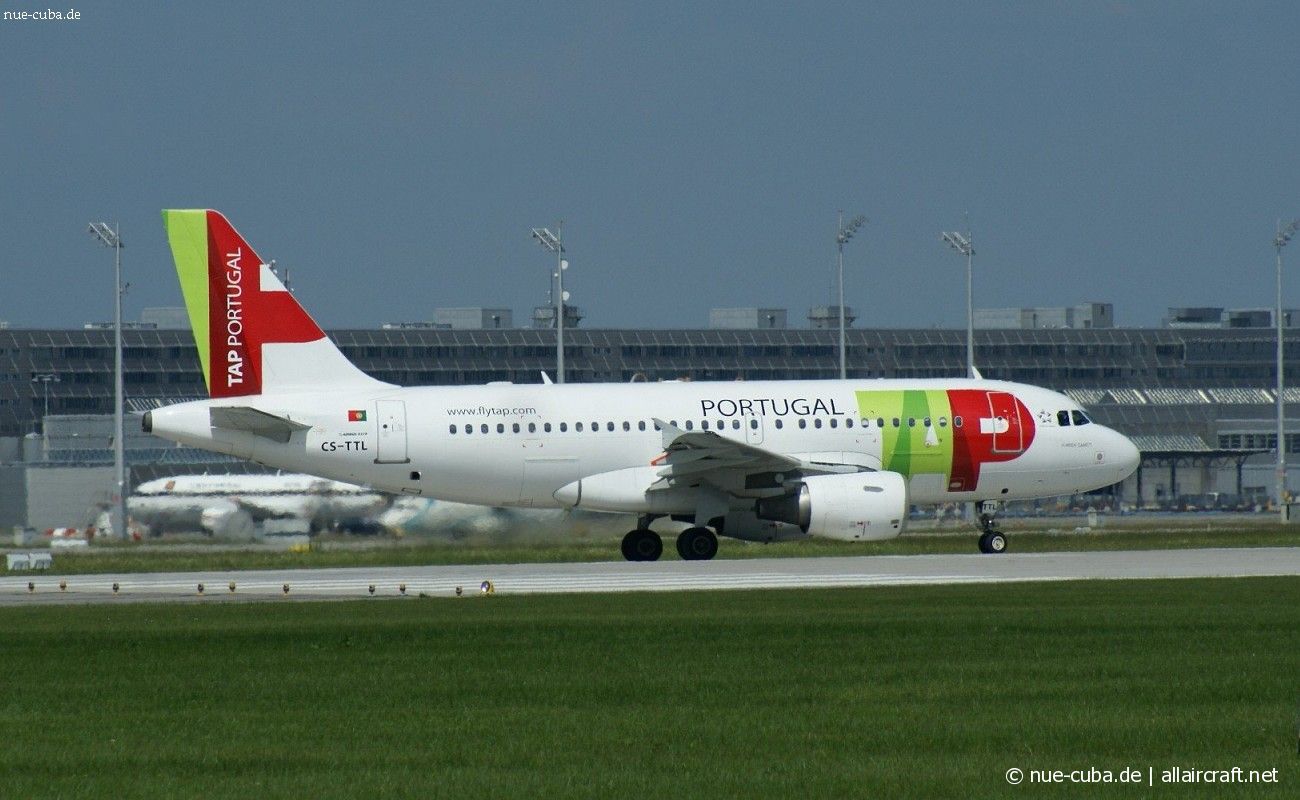 CS-TTL (1100) 1999 Airbus A319-111